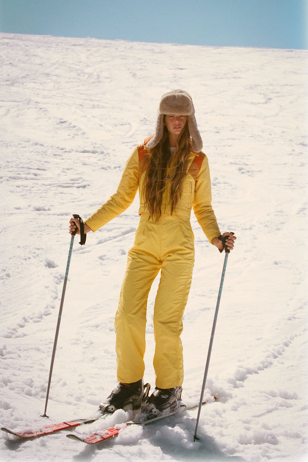 Chevron Trapper - Cappuccino