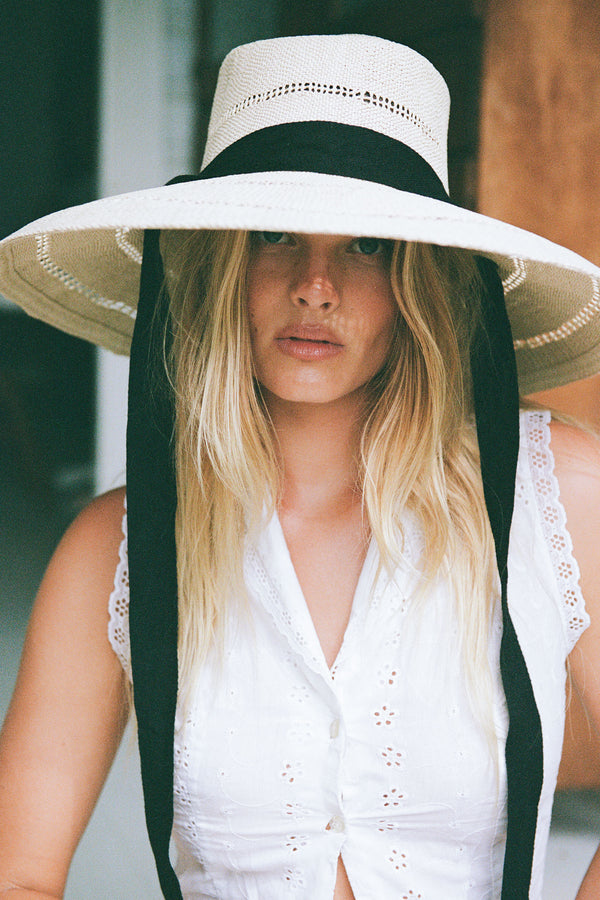 Paloma Sun Hat - Lattice