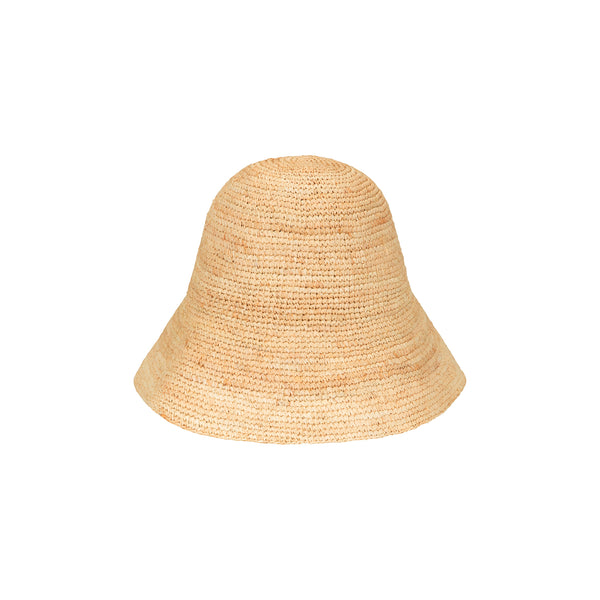 Shoal Bucket - Raffia Crochet - Packable