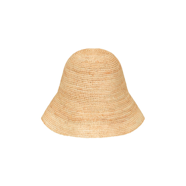 Shoal Bucket - Raffia Crochet - Packable