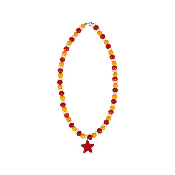 Sunwave Necklace - Red