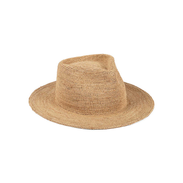 The Inca Fedora - Straw Fedora Hat in Natural