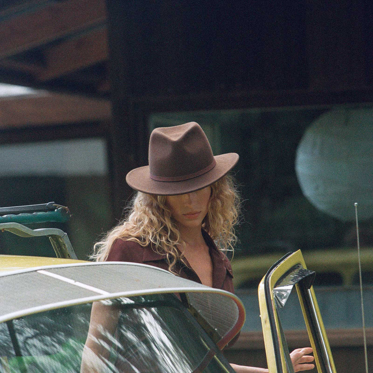 The Palo Fedora Brown Lack of Color - Main Image