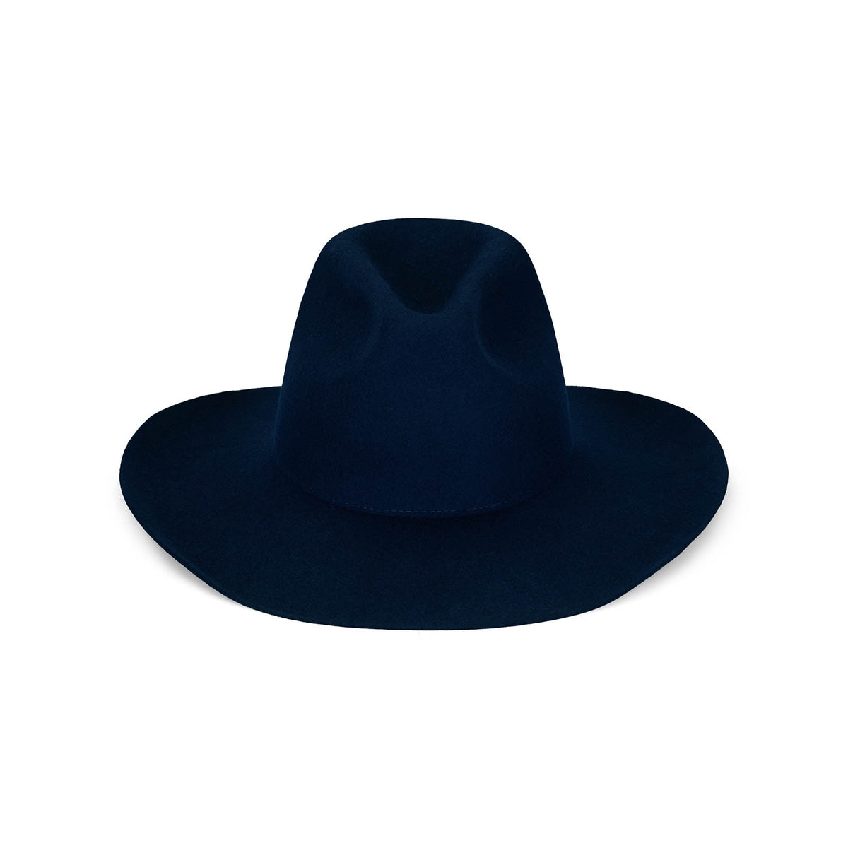 Lack Of Color Midnight Black Fedora Lack of Color Pierre Hat – FIVE AND DIAMOND main image 2