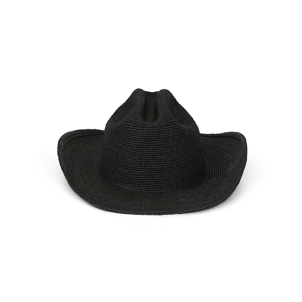 Raffia Cowboy - Noir