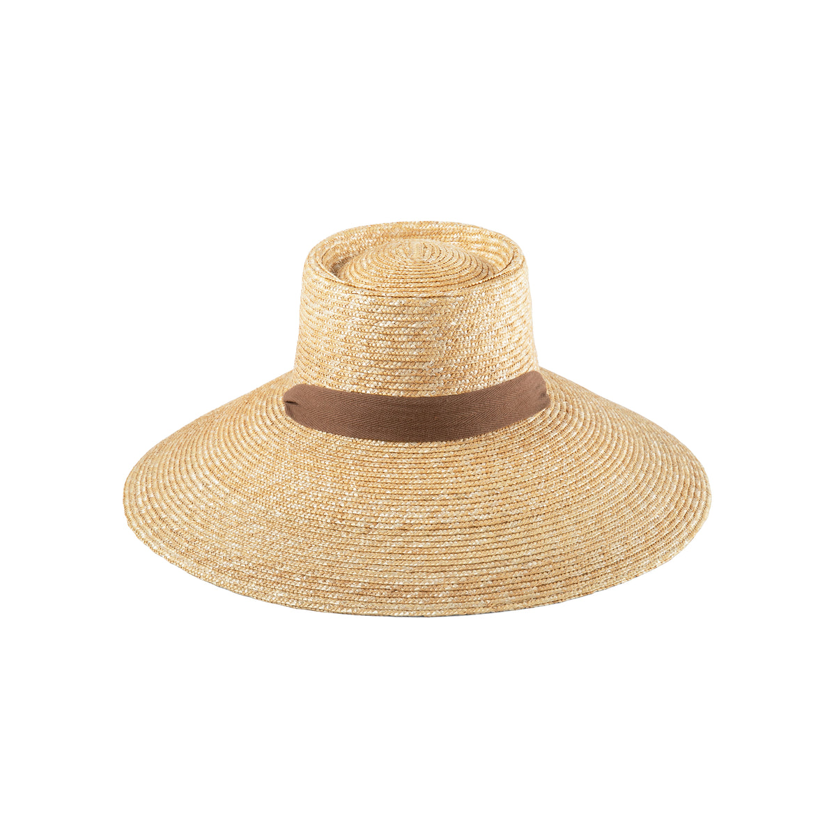 Paloma Sun Hat - Straw Boater Hat in Natural | Lack of Color