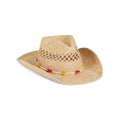 Desert Cowboy Hat with custom glaze beads