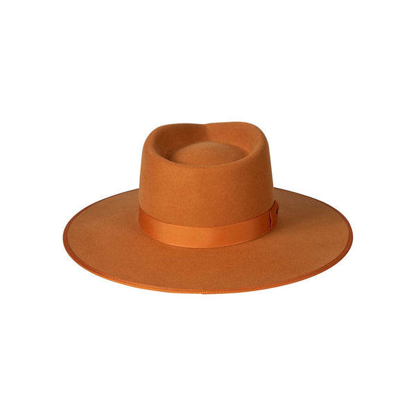 Desert Sun Rancher - Wool Felt Rancher Hat in Brown