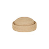Gigi Raffia Pillbox - Natural
