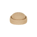 Gigi Raffia Pillbox - Natural