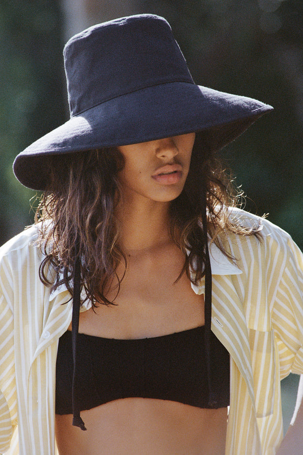 Holiday Bucket - Cotton Bucket Hat in Black | Lack of Color