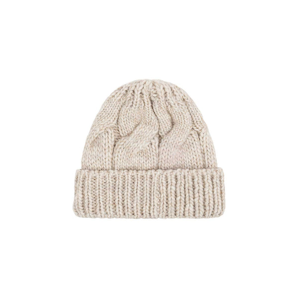 Lumi Beanie - Yarn Beanie in Cream