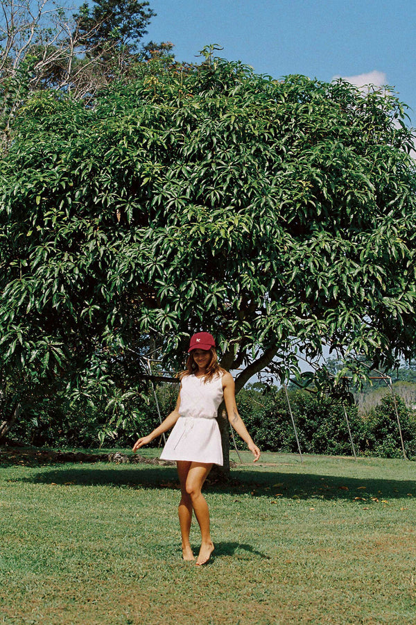 The LOC Cap - Cotton Cap in Red