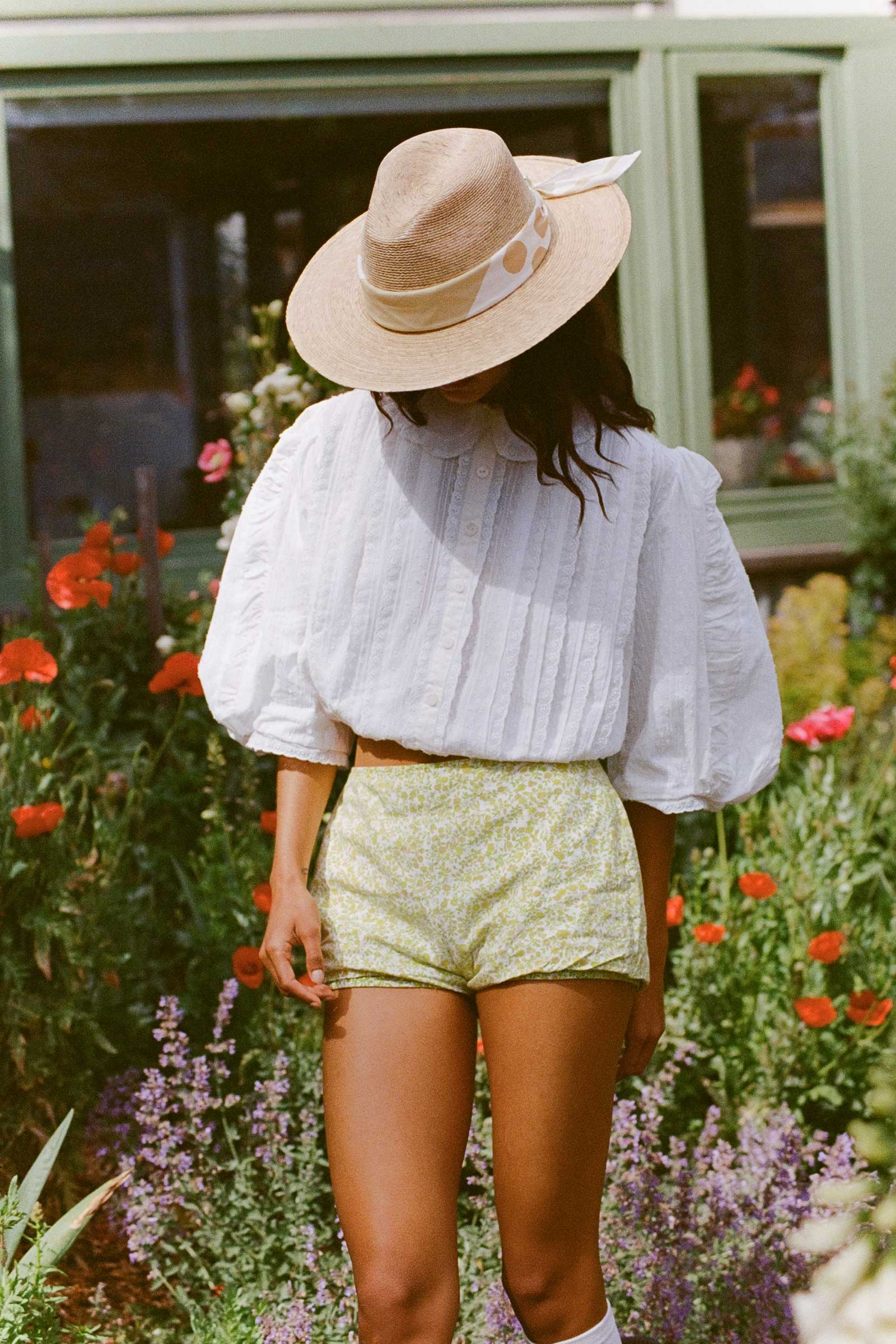 Palma Fedora - Straw Fedora Hat in Natural | Lack of Color