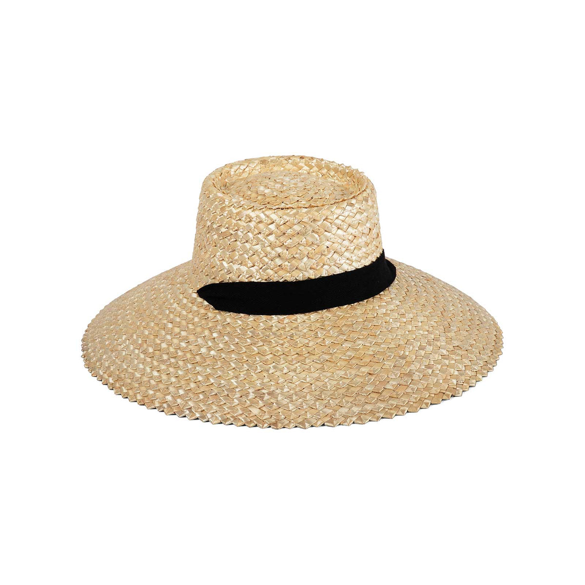 Paloma Sun Hat - Straw Boater Hat in Brown | Lack of Color