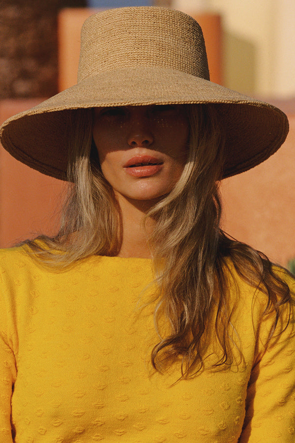 Paloma Raffia Straw Sun Hat