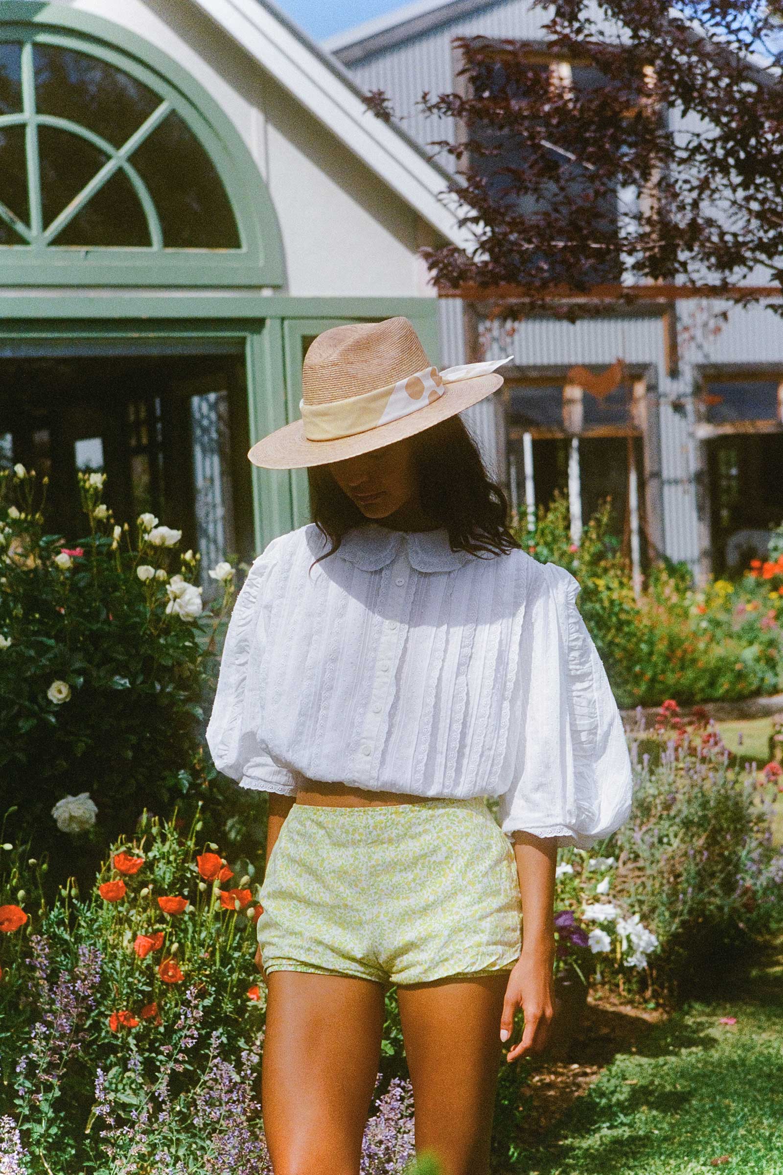 Pistachio Hat Scarf - One Size | Lack of Color
