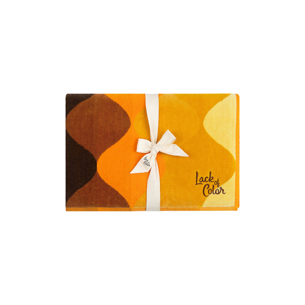 Retro Wave Towel - Pecan