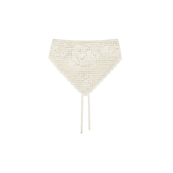 Triangle Bandana - Ivory Rose