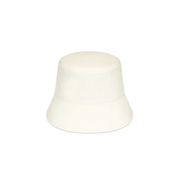 Coast Bucket - Cotton Bucket Hat in White