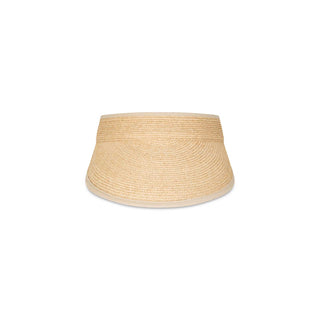 ELASTIC VISOR - RAFFIA