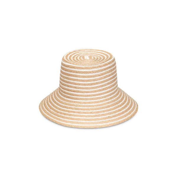 Reef Bucket - Straw Bucket Hat in White