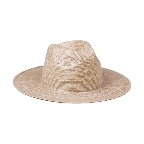 Palma Fedora - Straw Fedora Hat in Natural