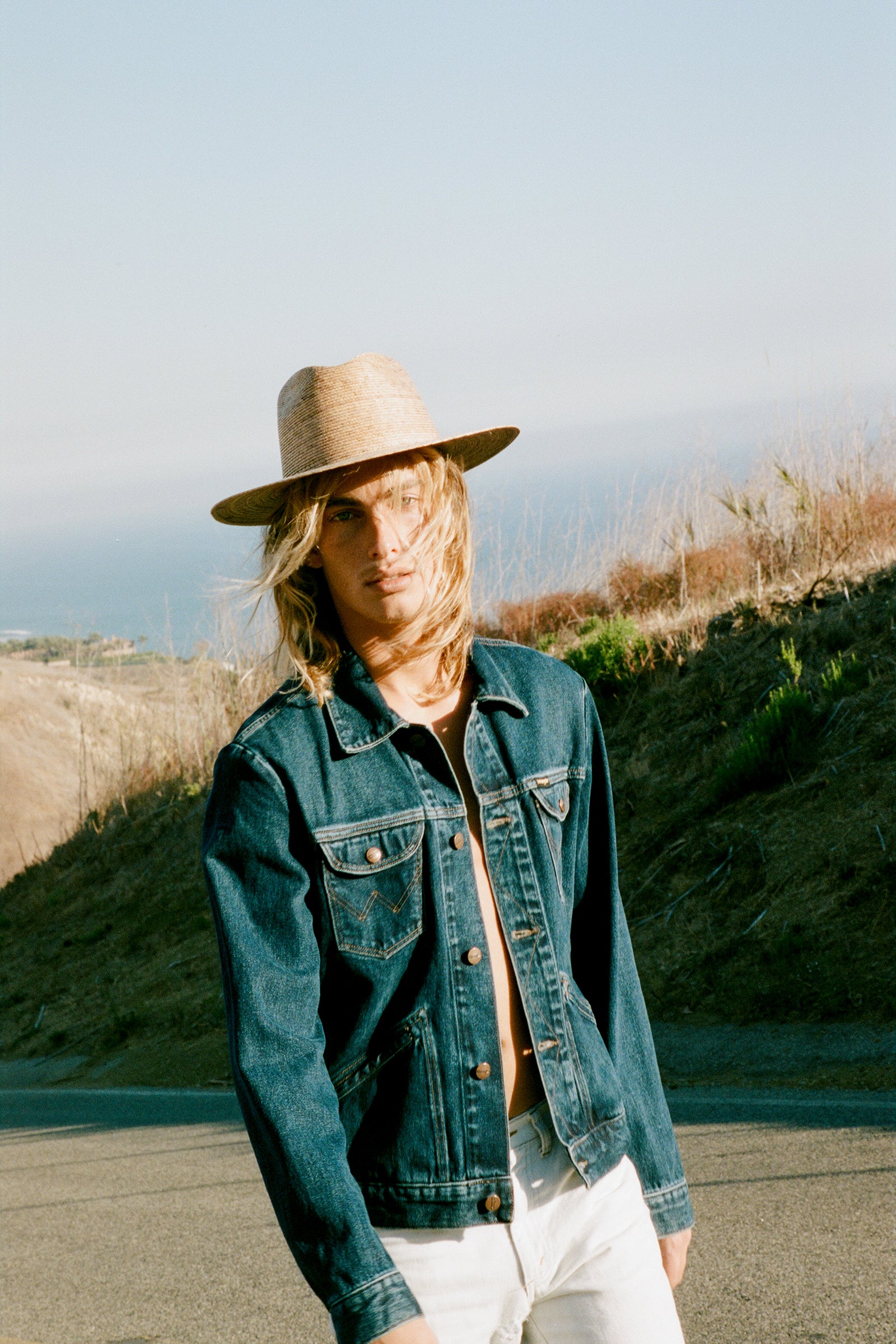 Palma Fedora - Straw Fedora Hat in Natural | Lack of Color