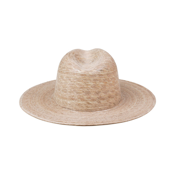 Mens Palma Fedora - Straw Fedora Hat in Natural