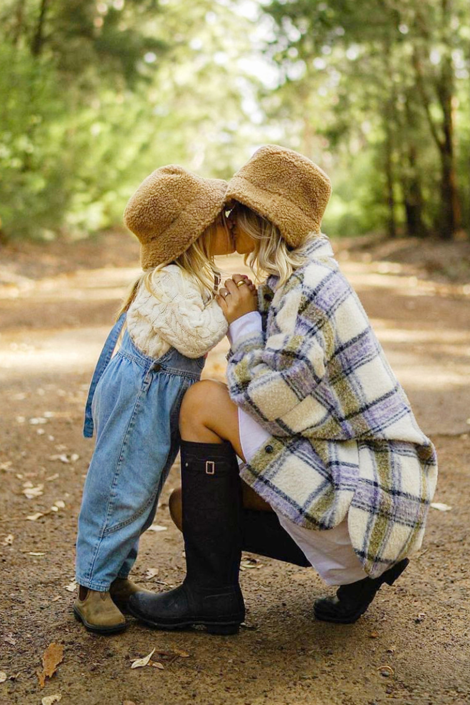 Kids Teddy Bucket - Teddy Bucket Hat in Brown | Lack of Color