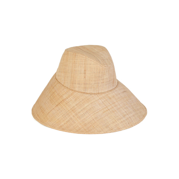 Womens The Cove - Straw Bucket Hat in Natural
