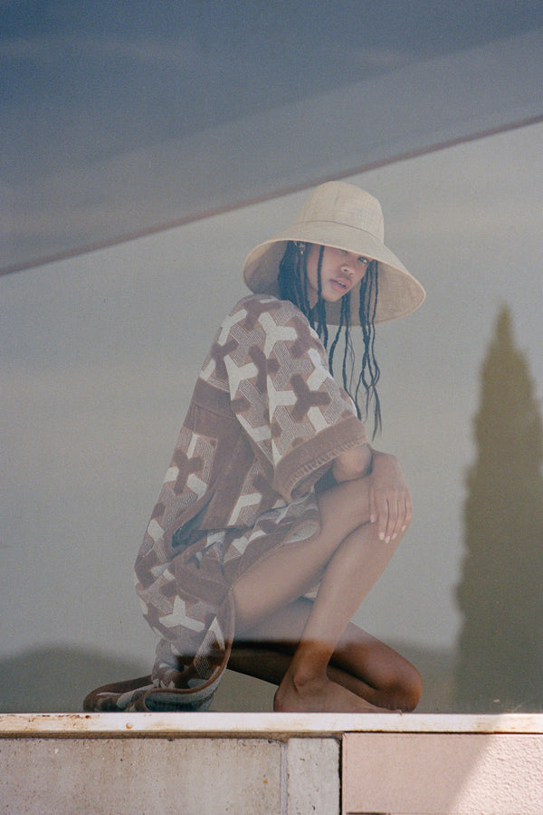 NWT Lack of Color AUS sunhat size M Paloma Sun - Straw Boater Hat | Lack of Color main image 3