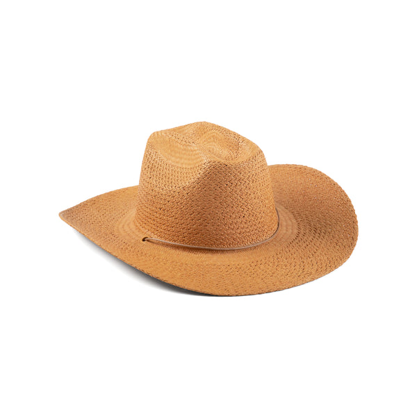 Mens The Outlaw - Straw Cowboy Hat in Brown