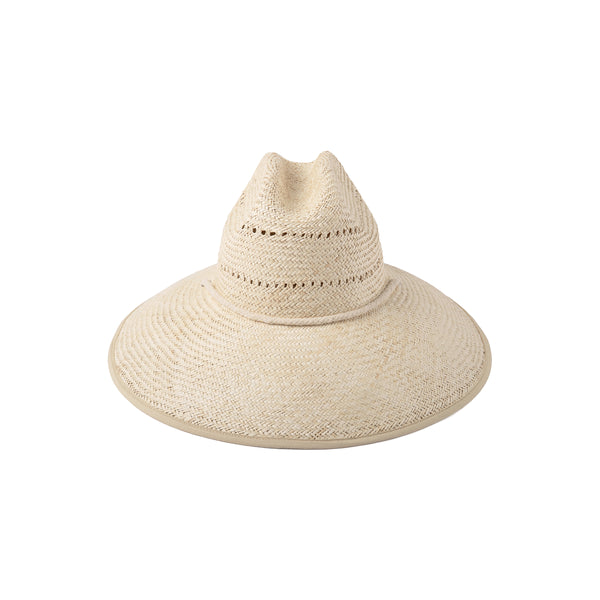 The Vista - Straw Cowboy Hat in White