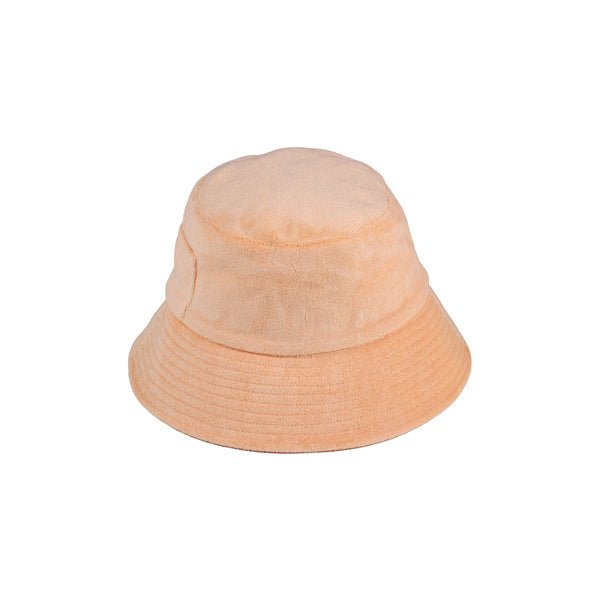 Wave Bucket - Cotton Bucket Hat in Pink