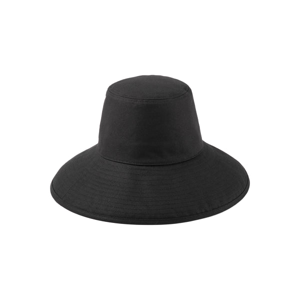Holiday Bucket - Cotton Bucket Hat in Black