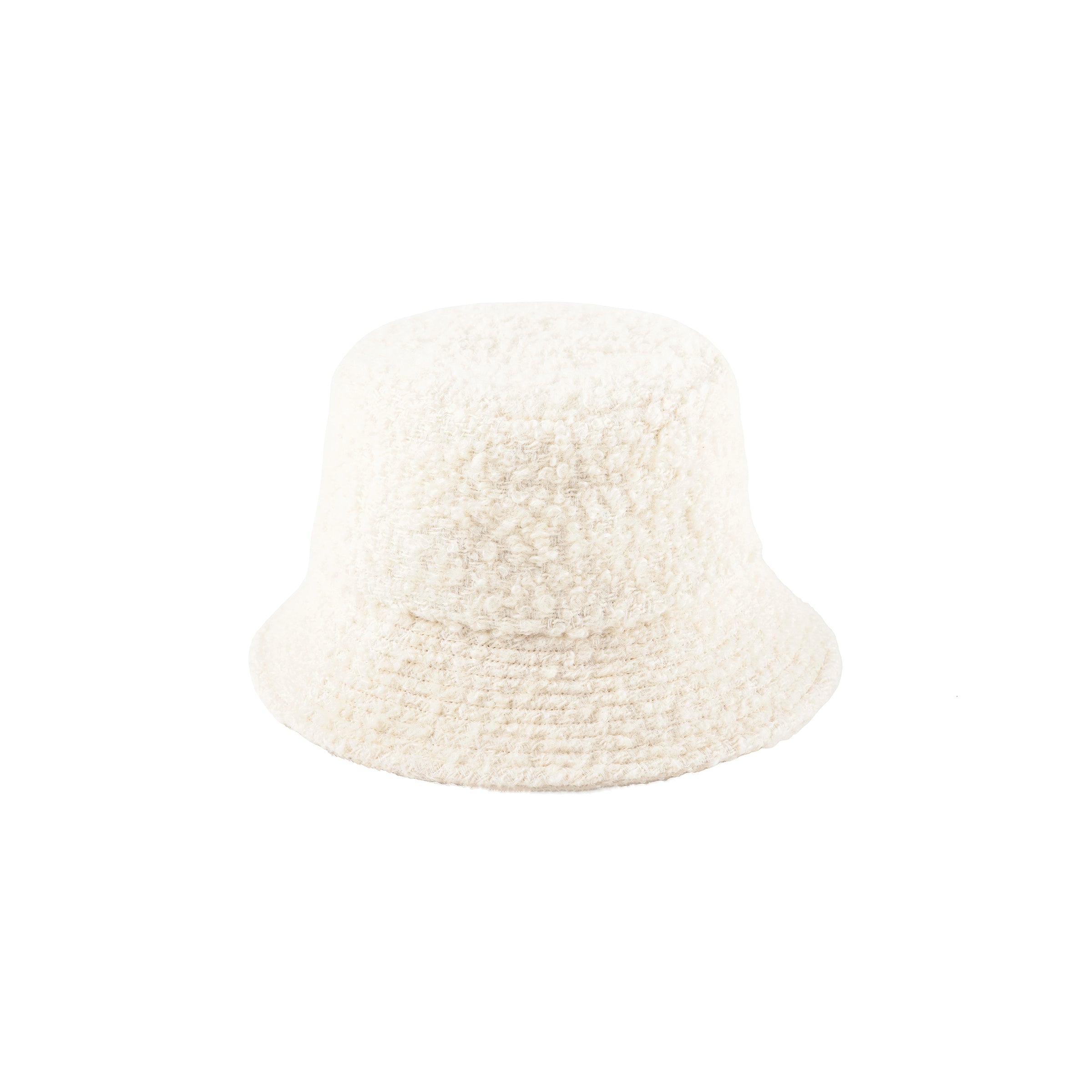 Bouclé Alpaca Bucket Sand Hat